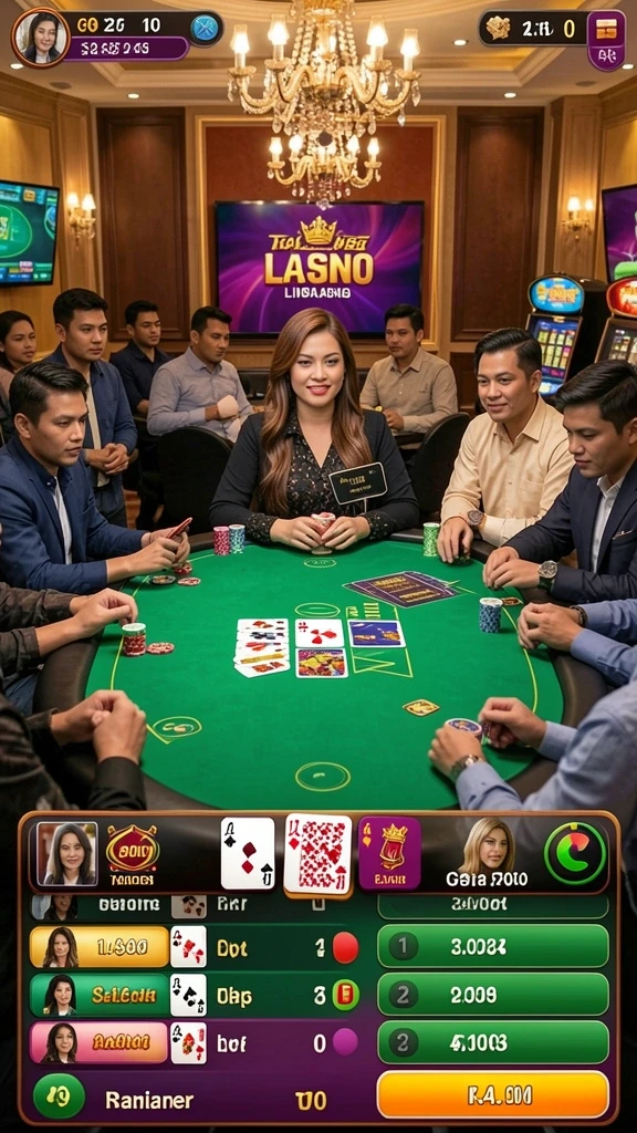 Interaksi antara karakter yang menarik dan dinamis.