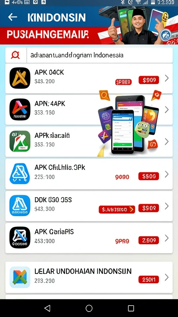 Gambaran grafis yang menawan dan penuh warna.