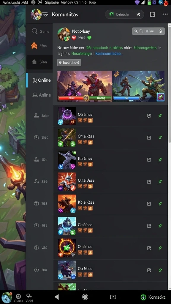 Tangkapan layar dari gameplay seru di ZK6.